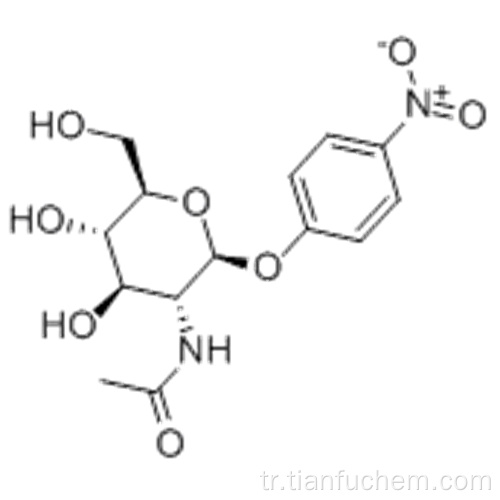 4-NİTROFENİL-N-ASETİL-BETA-D-GLUCOSAMINIDE CAS 3459-18-5
